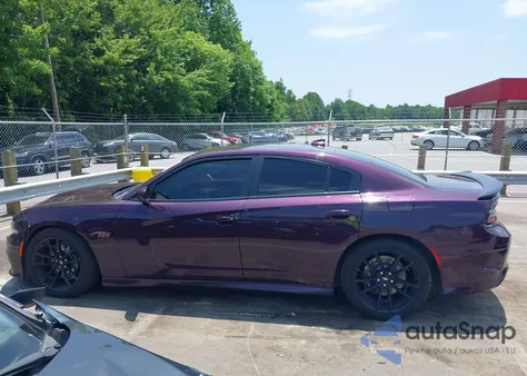 2021 Dodge Charger Scat Pack Rwd из США, поврежденный, VIN 2C3CDXGJ5MH577976